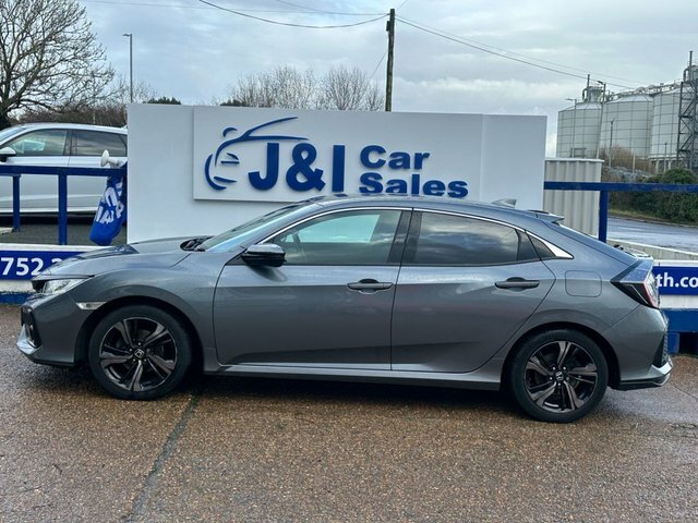 Honda Civic 1.0 Vtec Turbo Sr Hatchback Euro RJ18KTF Grey #3