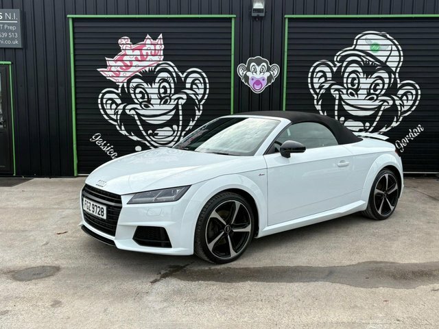 Audi TT Tfsi Black Edition Roadster White