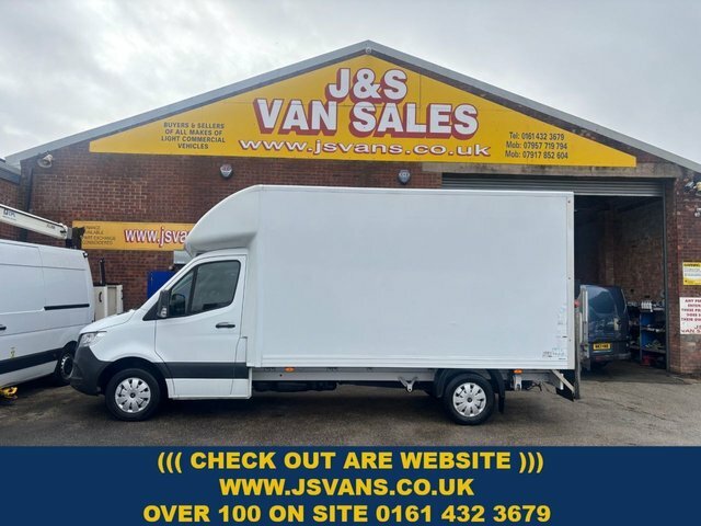 Mercedes-Benz Sprinter Box Van Tailift 3500 KN70ZHH White #2