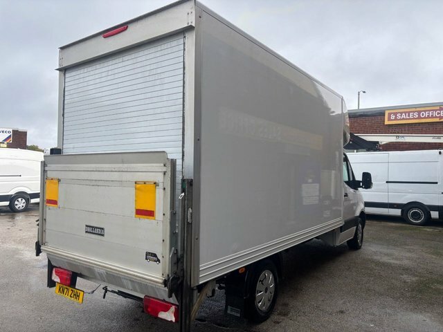 Mercedes-Benz Sprinter Box Van Tailift 3500 KN70ZHH White #4