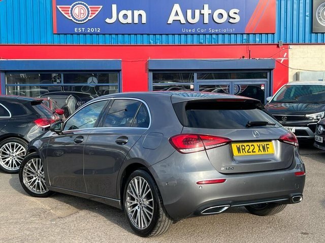 Mercedes-Benz A Class 2022 1.3 A180 Sport Edition Executive Hatchback WR22XWF Grey #2