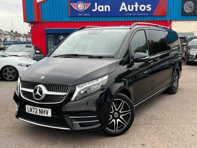 Mercedes-Benz V Class 2022 2.0 V220d Amg Line Mpv G-tronic E LN72NHV Black #5