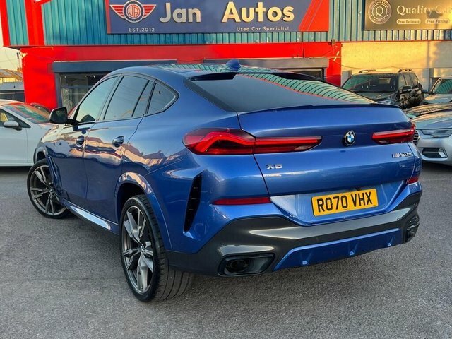 BMW X6 2020 3.0 M50d Suv Xdrive Euro 6 S RO70VHX Blue #2