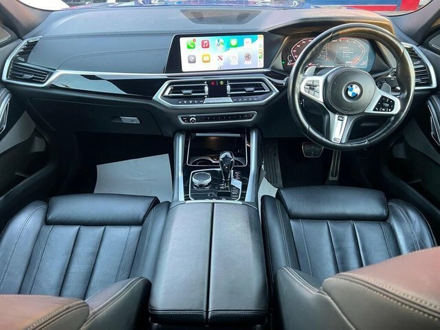 BMW X6 2020 3.0 M50d Suv Xdrive Euro 6 S RO70VHX Blue #3