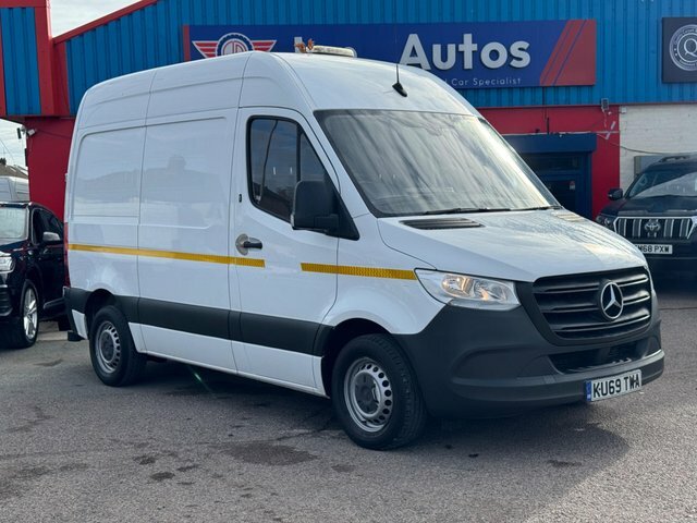 Mercedes-Benz Sprinter 2019 2.1 314 Cdi Progressive G-tronic Fwd L1 H1 Eu White