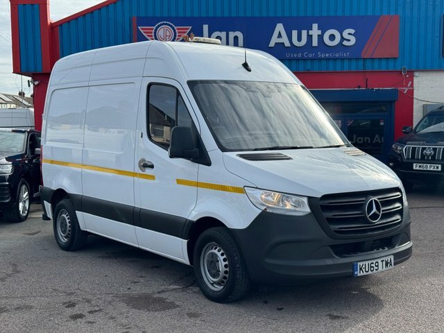 Mercedes-Benz Sprinter 2019 2.1 314 Cdi Progressive G-tronic Fwd L1 H1 Eu KU69TWA White #5
