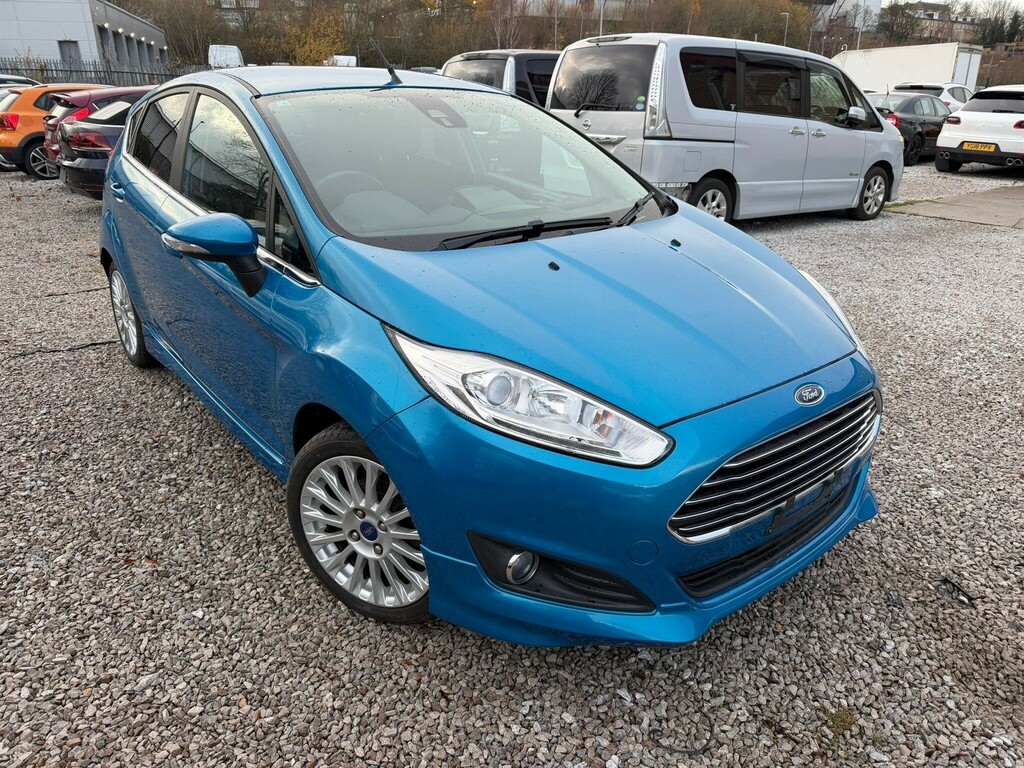 Ford Fiesta 1.0T Ecoboost Zetec Powershift Euro 5 Blue