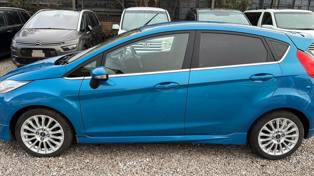 Ford Fiesta 1.0T Ecoboost Zetec Powershift Euro 5 Blue #4