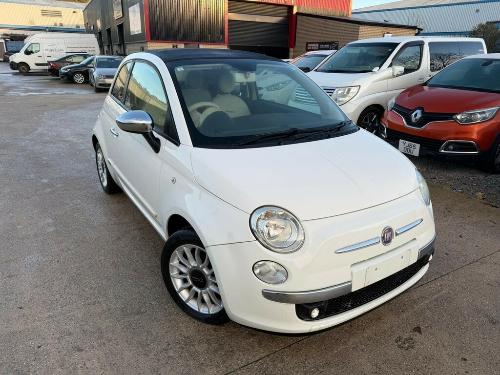 Fiat 500C 1.2 Pop Dualogic Euro 5 Ss White