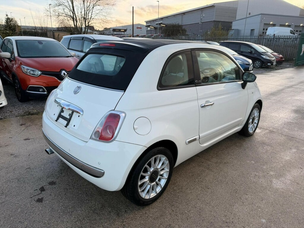 Fiat 500C 1.2 Pop Dualogic Euro 5 Ss JCW9 White #6