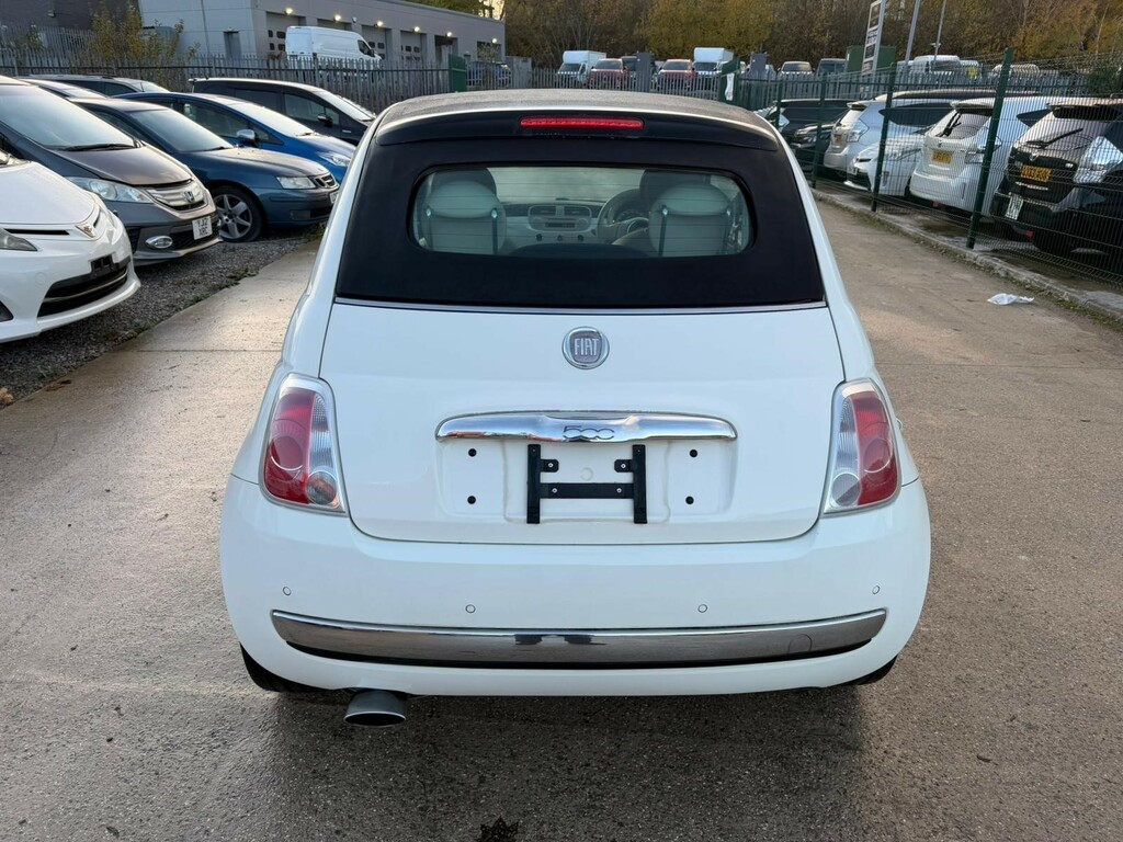 Fiat 500C 1.2 Pop Dualogic Euro 5 Ss JCW9 White #5