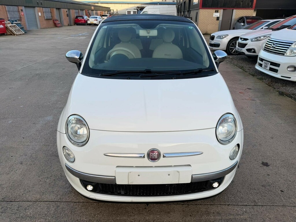 Fiat 500C 1.2 Pop Dualogic Euro 5 Ss JCW9 White #2