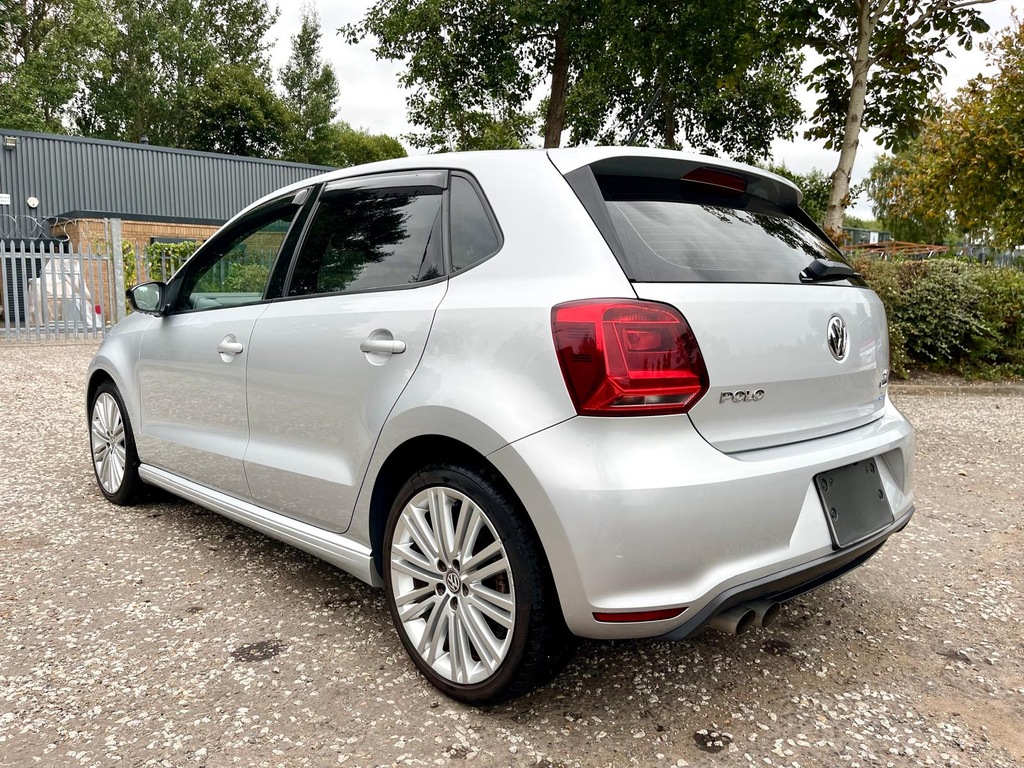 Volkswagen Polo Gt Blue Motion 1.4 Tsi Hatchback Silver #4