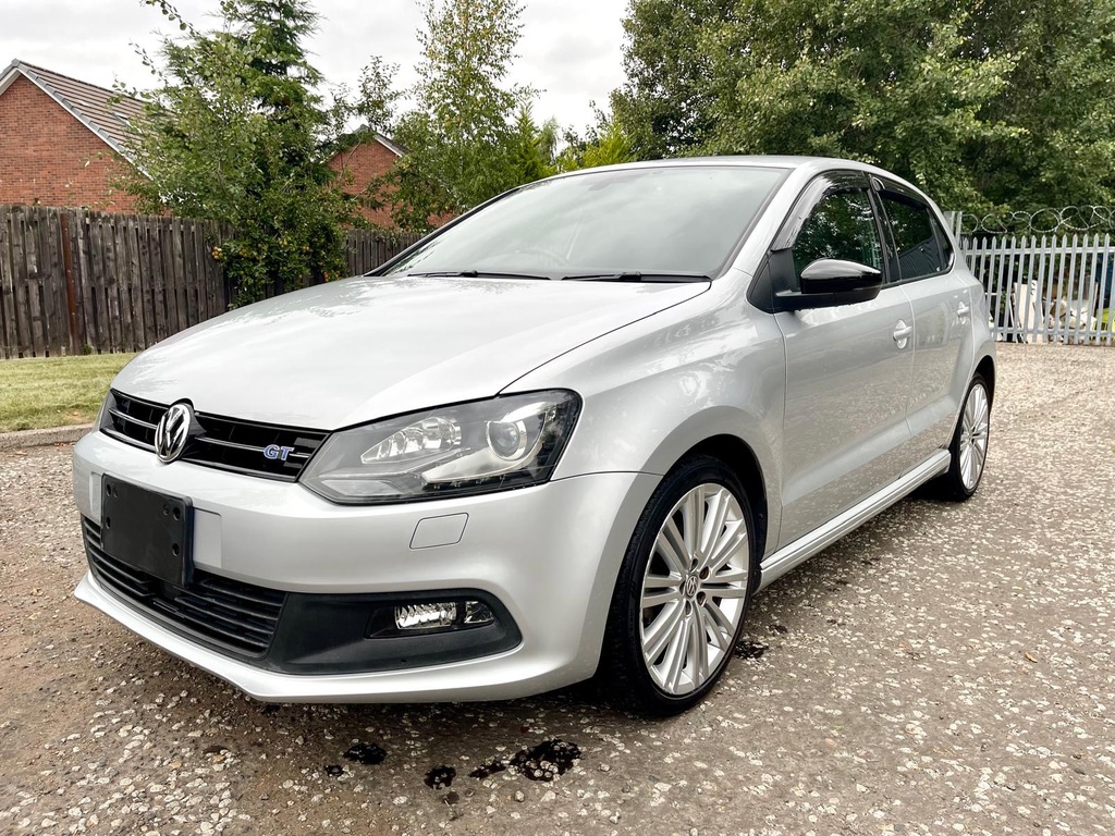 Volkswagen Polo Gt Blue Motion 1.4 Tsi Hatchback Silver #3