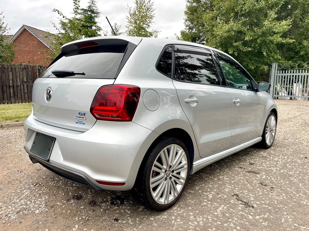 Volkswagen Polo Gt Blue Motion 1.4 Tsi Hatchback Silver #6
