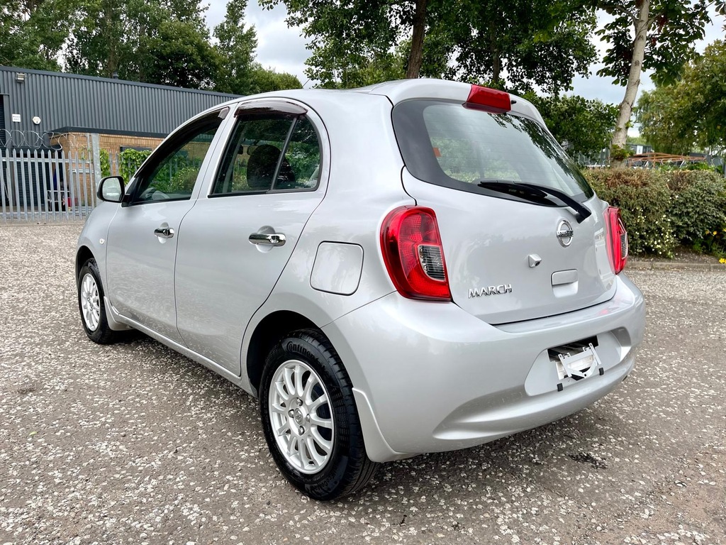 Nissan Micra March 1.2 Hatchback Ulez Low Silver #4