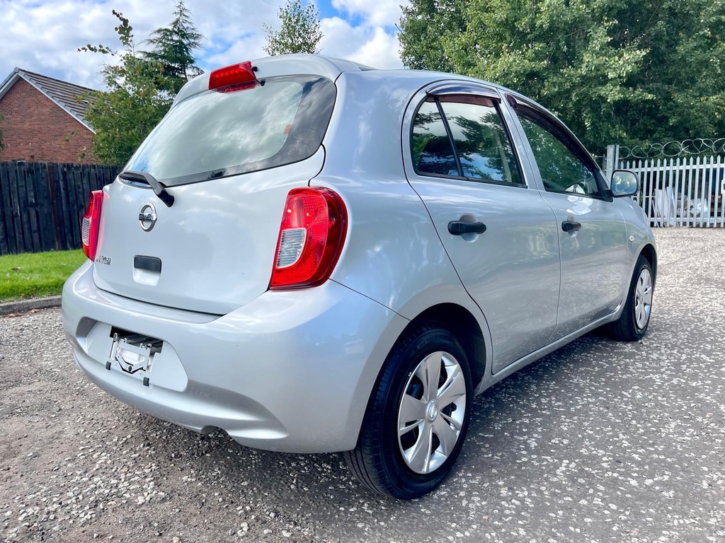 Nissan Micra March 1.2 Hatchback Ulez Low Silver #6
