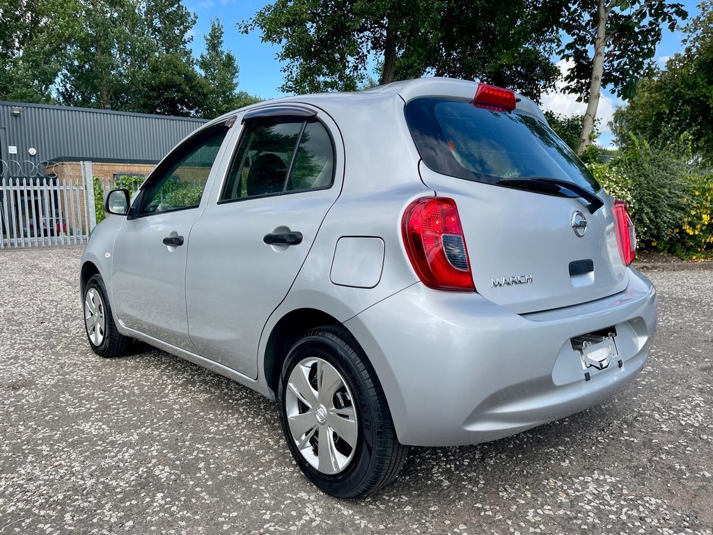Nissan Micra March 1.2 Hatchback Ulez Low Silver #4