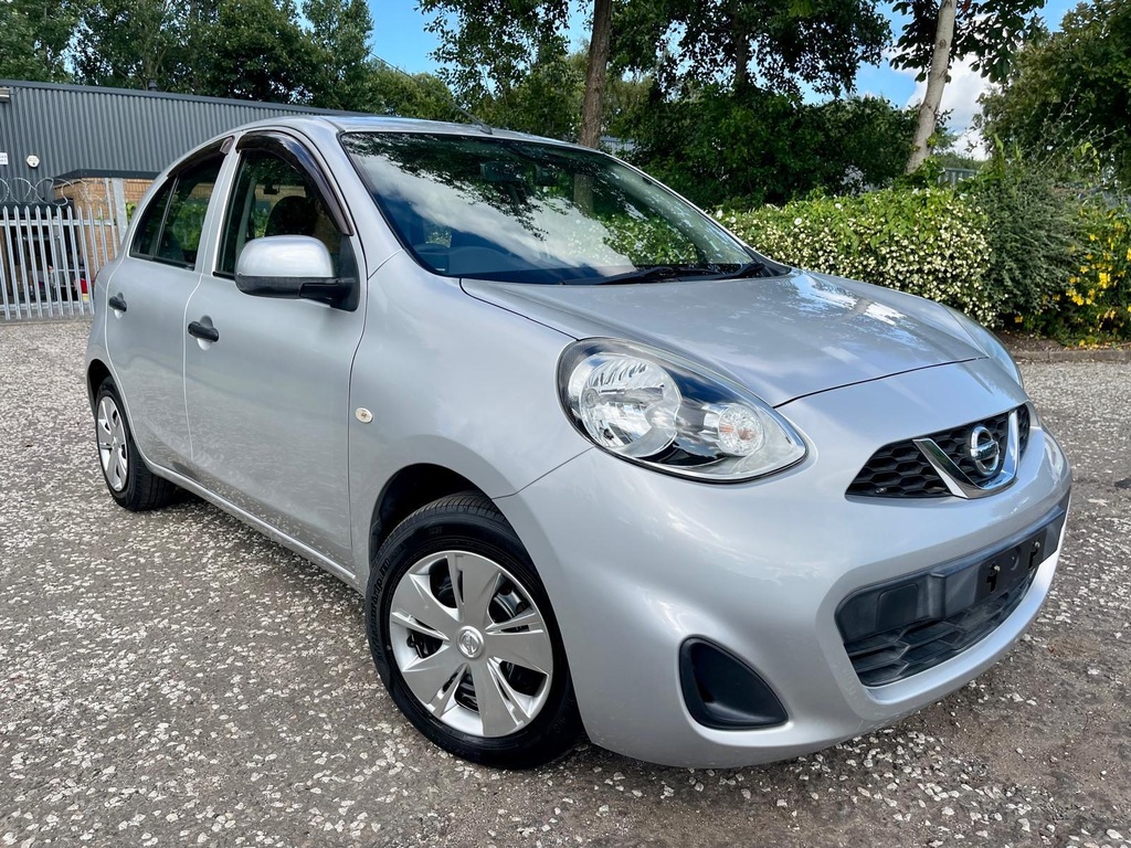 Nissan Micra March 1.2 Hatchback Ulez Low Silver