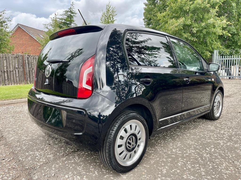 Volkswagen Up 1.0 Hatchback Low Millag Black #4