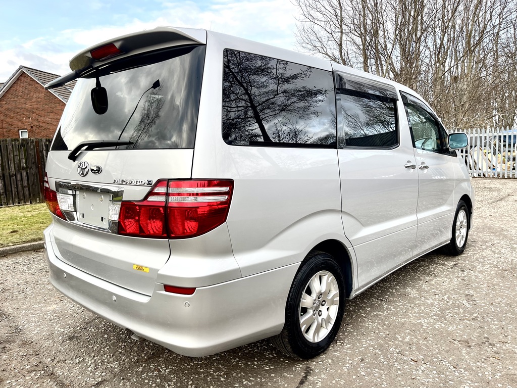 Toyota Alphard Fresh Import Ax L Edition 2.4 8 Seats Mpv Pet Silver #3