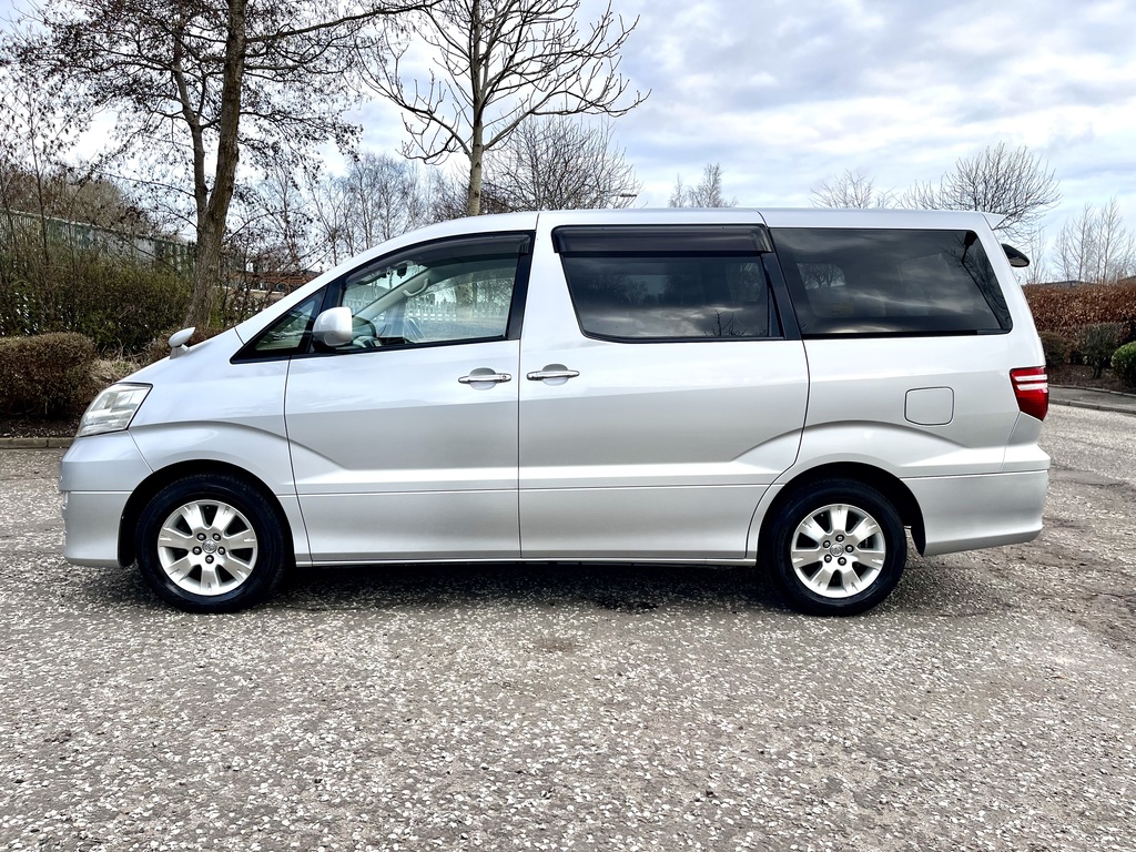 Toyota Alphard Fresh Import Ax L Edition 2.4 8 Seats Mpv Pet Silver #6