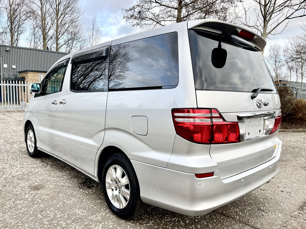 Toyota Alphard Fresh Import Ax L Edition 2.4 8 Seats Mpv Pet Silver #5