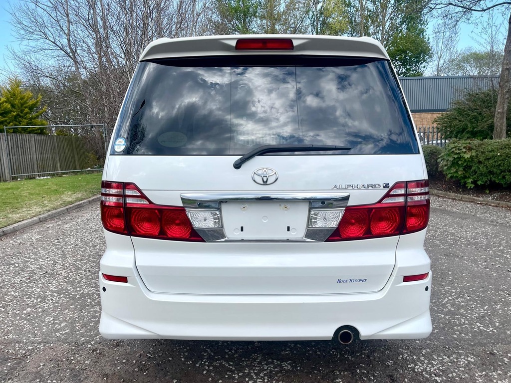 Toyota Alphard Fresh Import G Edition 2.4 4Wd 8 Seats Mpv Pe White #5