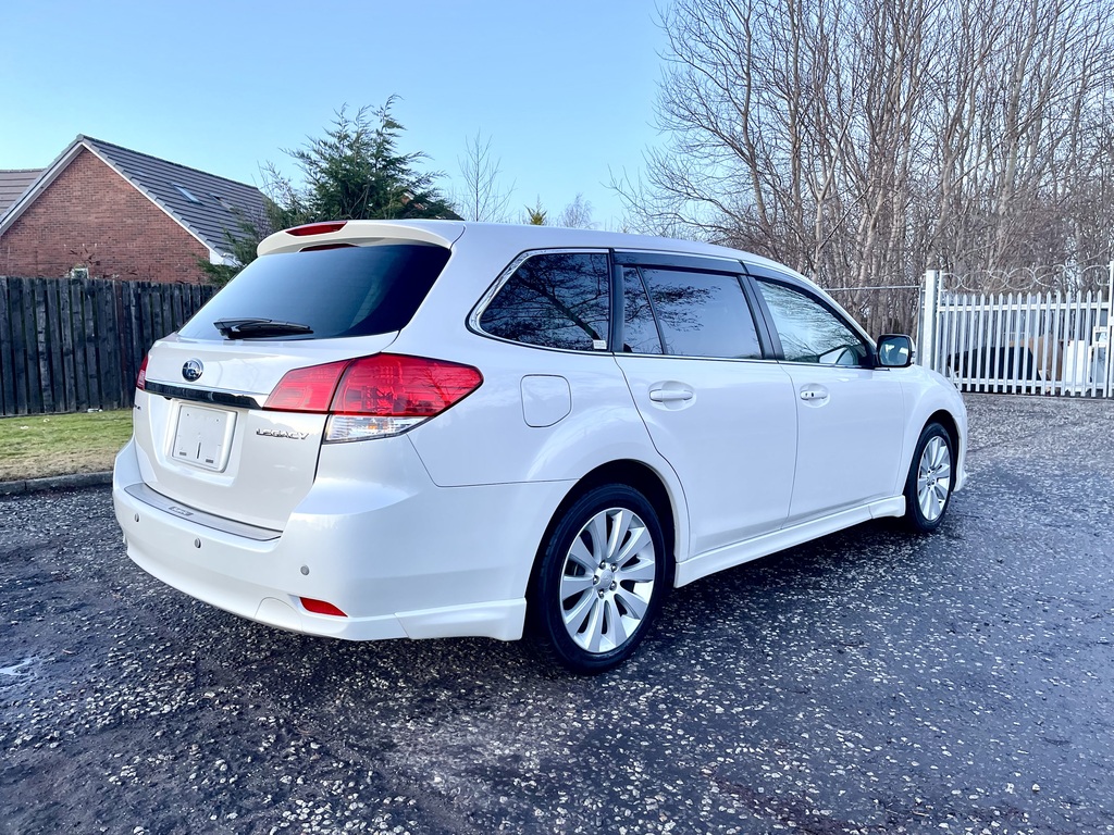 Subaru Legacy Fresh Import Leather Package 4Wd Cruise Contr White #4