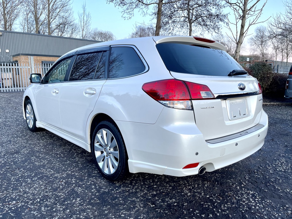 Subaru Legacy Fresh Import Leather Package 4Wd Cruise Contr White #6