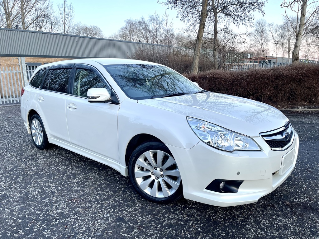 Subaru Legacy Fresh Import Leather Package 4Wd Cruise Contr White