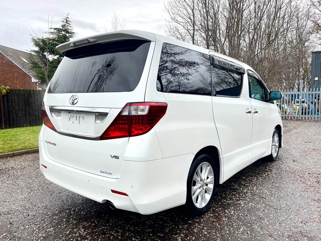 Toyota Alphard Fresh Import G Edition 3.5 4Wd 7 Seats Mpv Pe White #6