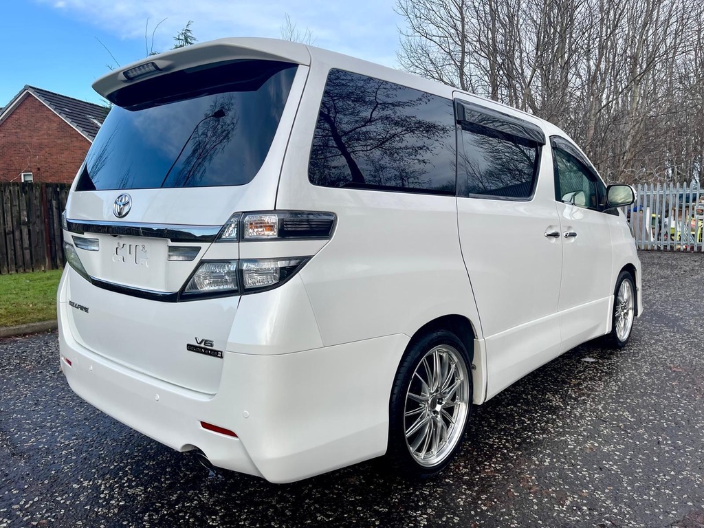 Toyota Vellfire Fresh Import Golden Eye 11 3.5 7 Seats Mpv 4 White #6