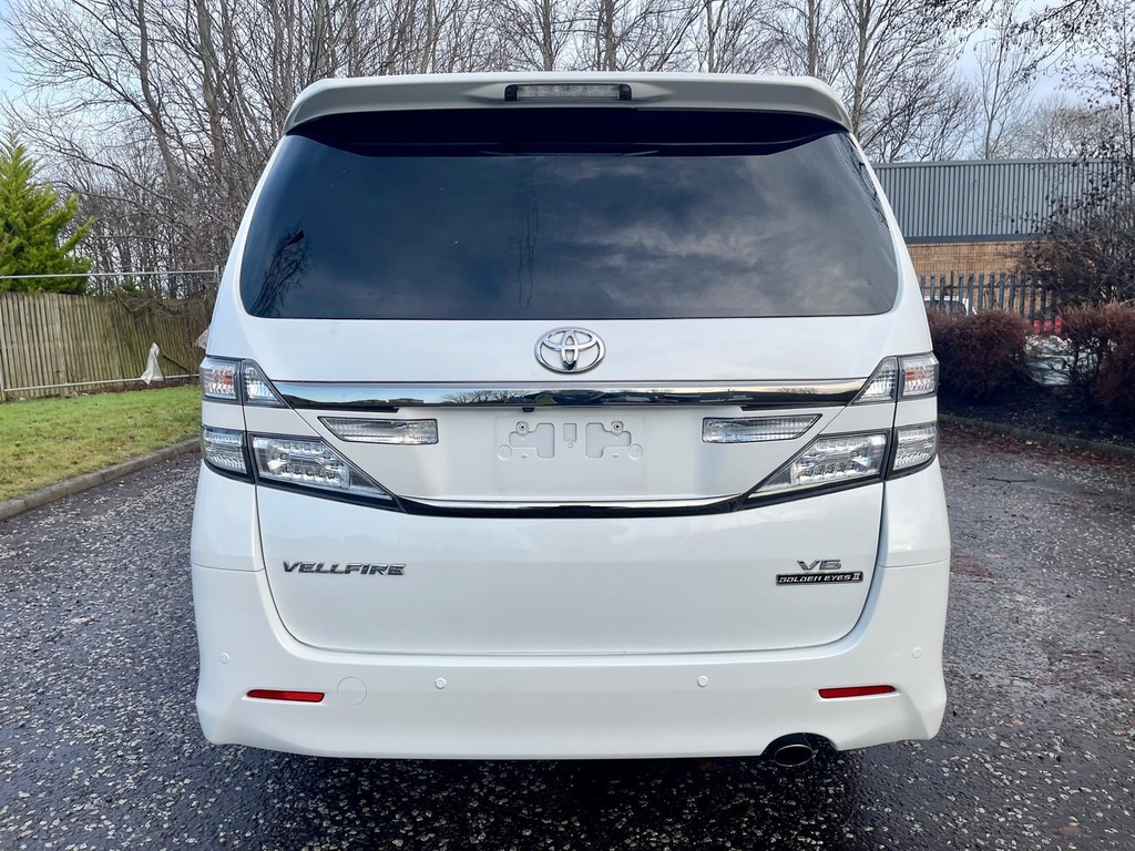 Toyota Vellfire Fresh Import Golden Eye 11 3.5 7 Seats Mpv 4 White #5