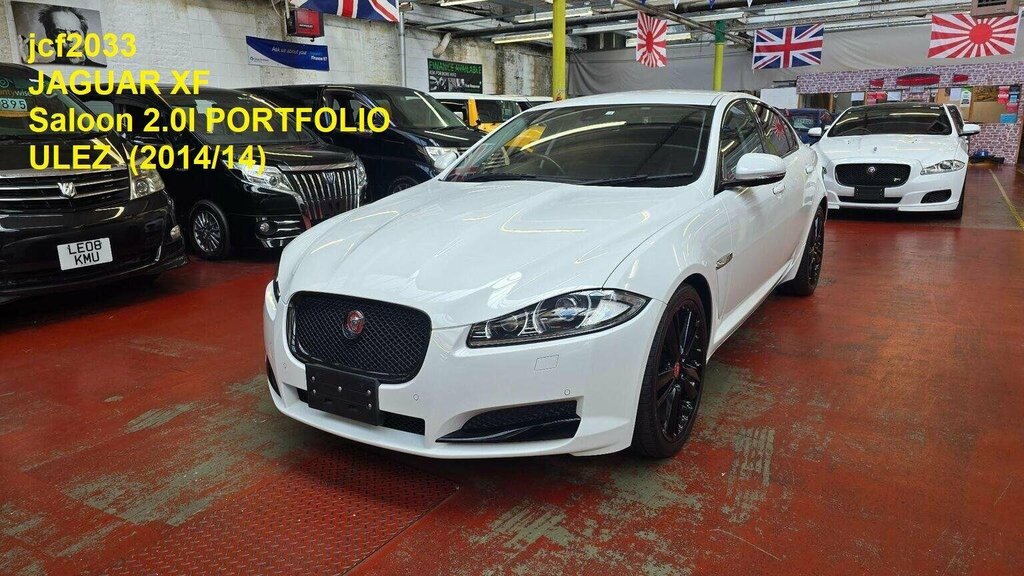 Jaguar XF Saloon 2.0I Portfolio Ulez Free Low Mileage 2014 White