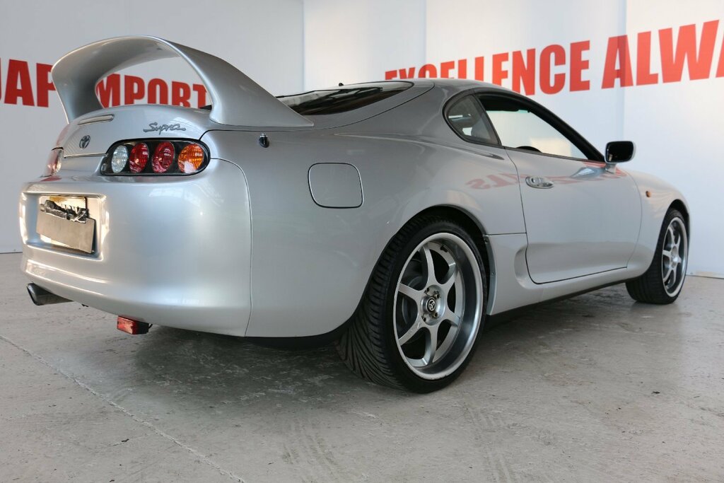 Toyota Supra Toyota Supra Twin Turbo Aero Active Spoiler Silver #6