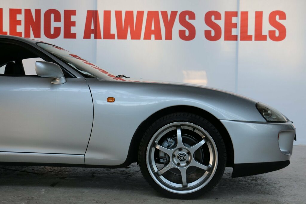 Toyota Supra Toyota Supra Twin Turbo Aero Active Spoiler Silver #2