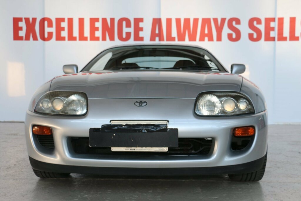 Toyota Supra Toyota Supra Twin Turbo Aero Active Spoiler Silver