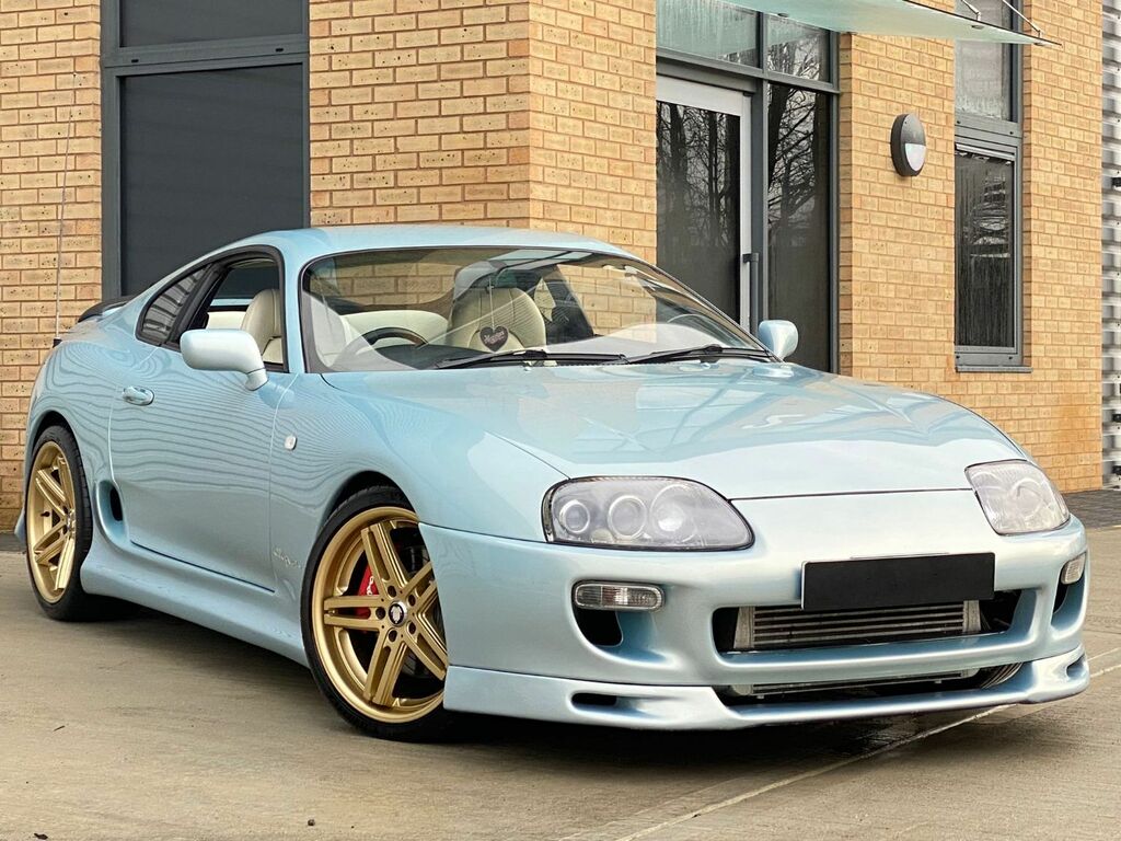 Toyota Supra Supra Stunning Showcar Twin Turbo Running Big Sing Blue #4