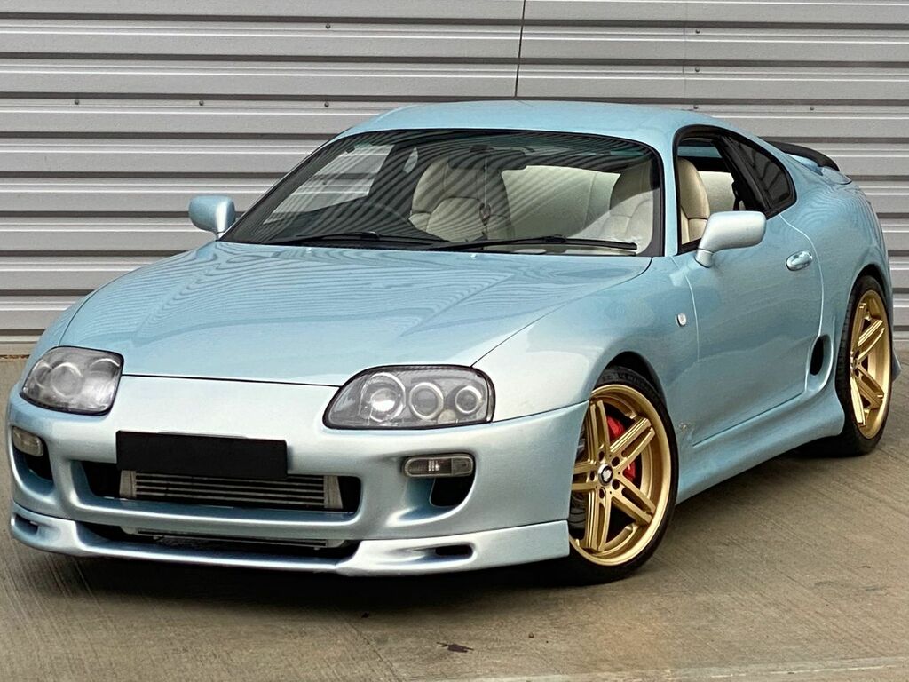 Toyota Supra Supra Stunning Showcar Twin Turbo Running Big Sing Blue #2