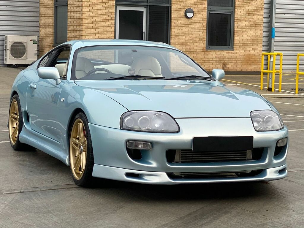 Toyota Supra Supra Stunning Showcar Twin Turbo Running Big Sing Blue #6
