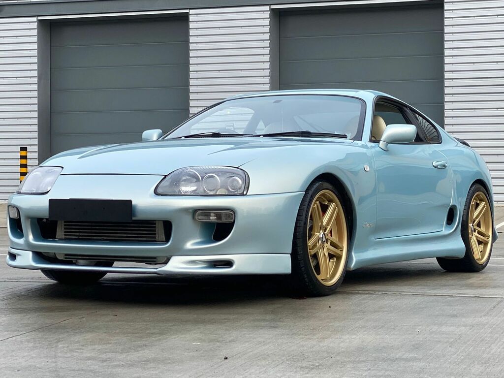 Toyota Supra Supra Stunning Showcar Twin Turbo Running Big Sing Blue #3