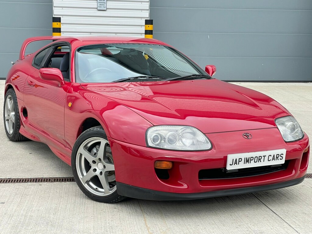 Toyota Supra Twin Turbo 6 Speed Red