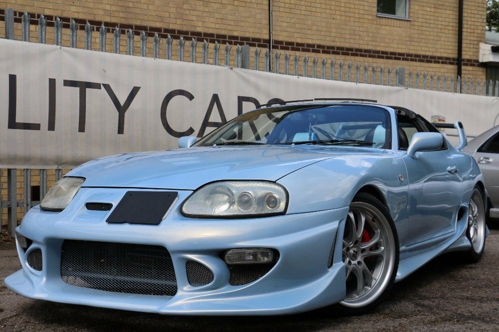 Toyota Supra High Quality Showcar Standard Aerotop Non Turbo Cu Blue #6