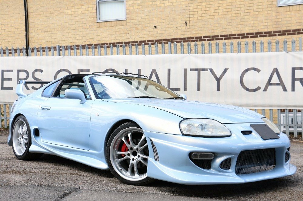 Toyota Supra High Quality Showcar Standard Aerotop Non Turbo Cu Blue #3