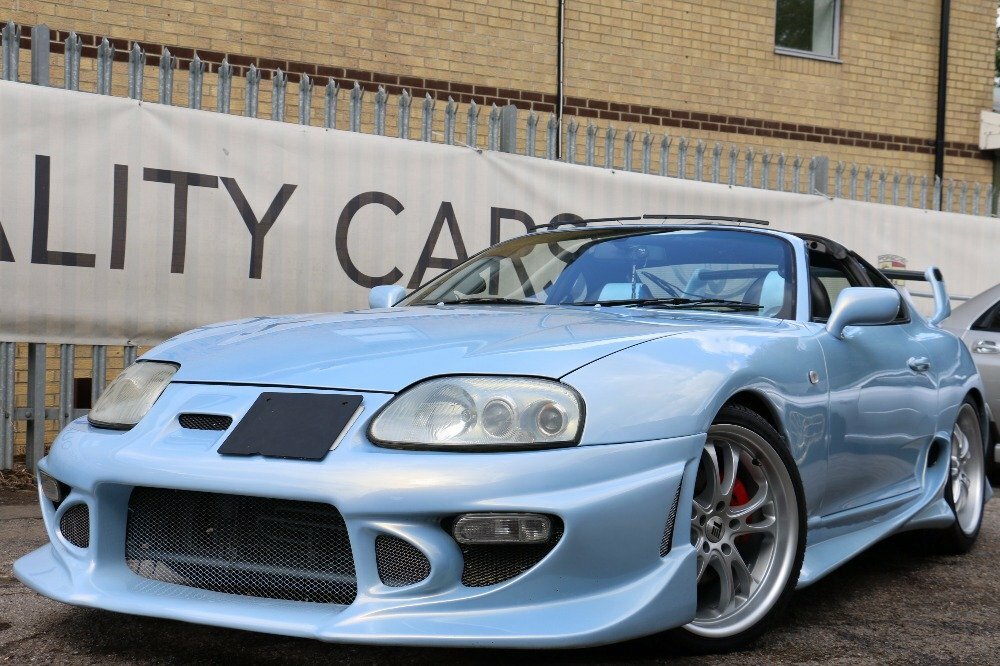 Toyota Supra High Quality Showcar Standard Aerotop Non Turbo Cu Blue #4