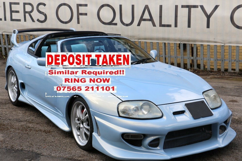 Toyota Supra High Quality Showcar Standard Aerotop Non Turbo Cu Blue