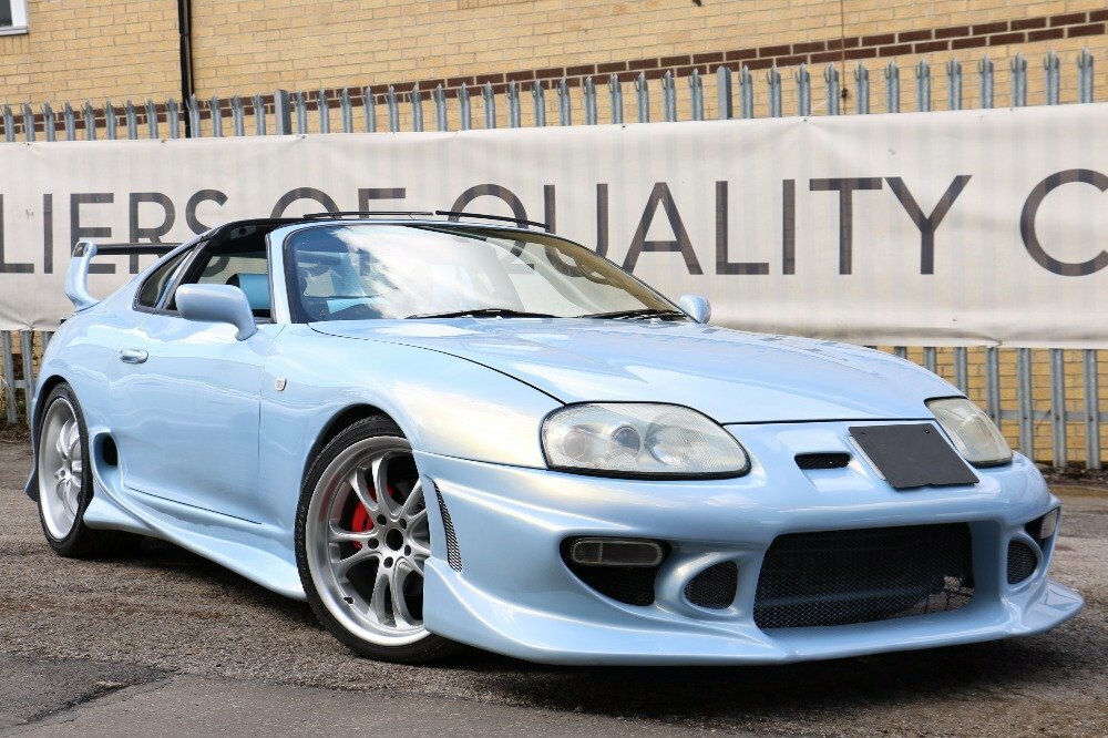 Toyota Supra High Quality Showcar Standard Aerotop Non Turbo Cu Blue #5