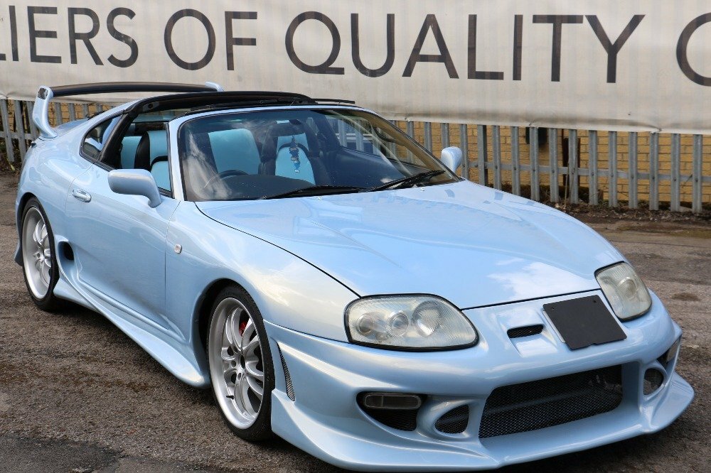 Toyota Supra High Quality Showcar Standard Aerotop Non Turbo Cu Blue #2