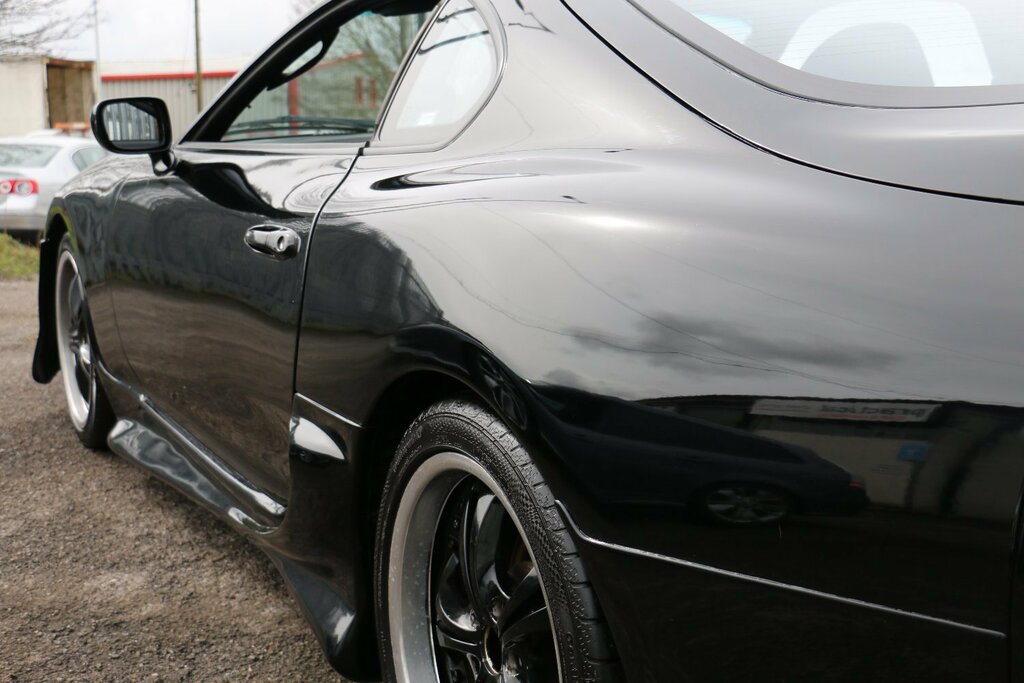 Toyota Supra Sz Non Turbo Gloss Black Stunning Car Black #6